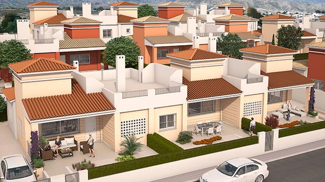 Chalets adosados a un paso de Alicante