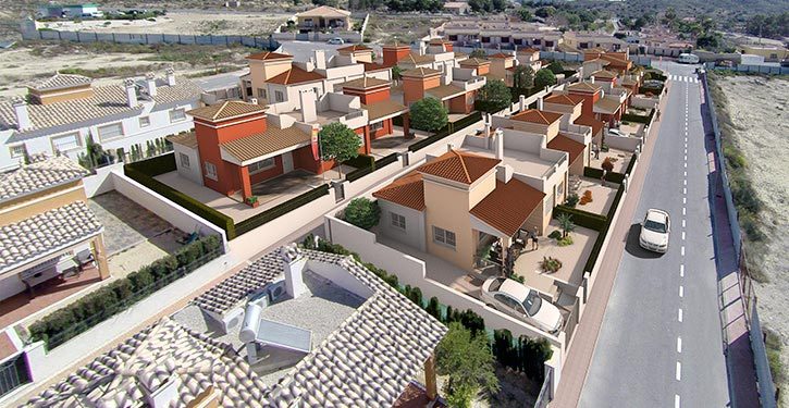 Chalets adosados a un paso de Alicante