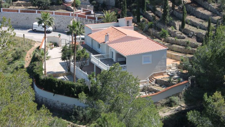 Beautiful villa in Denia with indoor pool