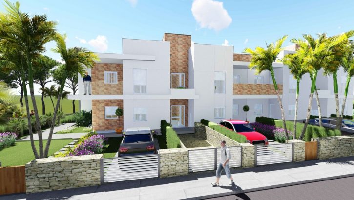 Modern apartments with sea view in Polop Costa Blanca