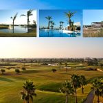 Luxury villas at the golf court in San Javier