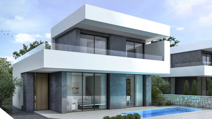 New and modern villas in Denia