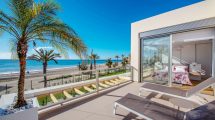 Top frontline beach townhouses in Villajoyosa