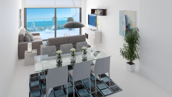 Appartements avec vue sur mer exceptionnel à Benidorm