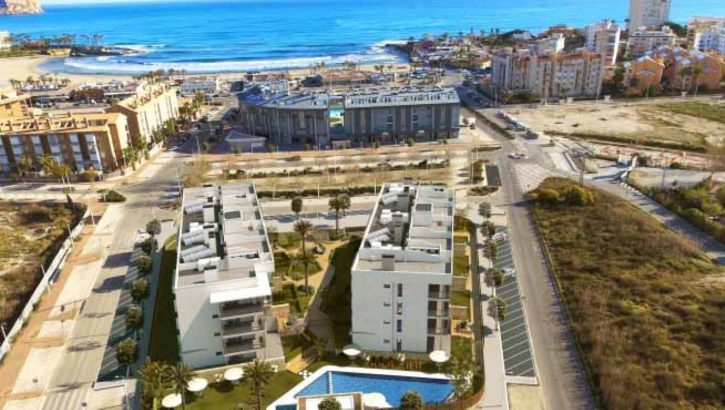 Moderne Wohnungen 300m vom Strand in Javea