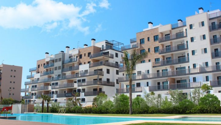 Des appartements près du mer à Mil Palmeras