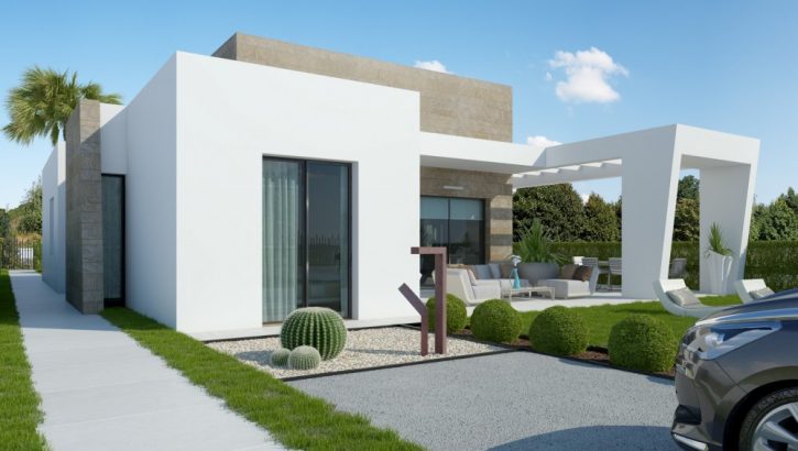 Modern villas at the famous golf court La Finca