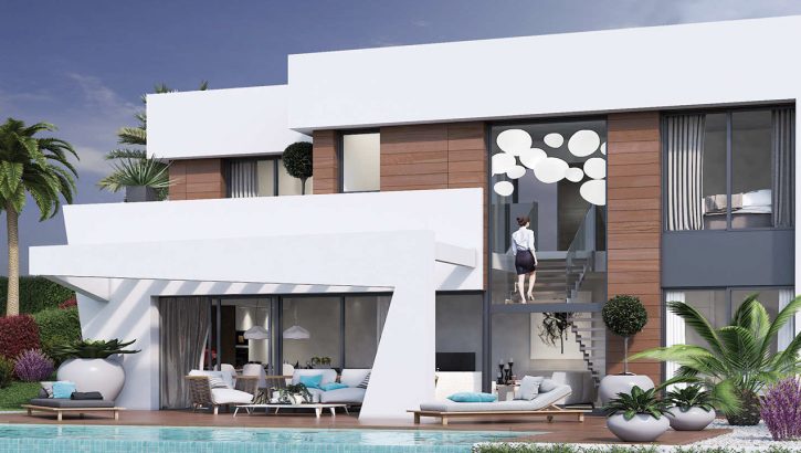 Hermosas villas de nueva construccion en Benidorm