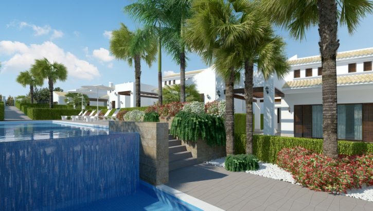 Modern villas at the famous golf court La Finca