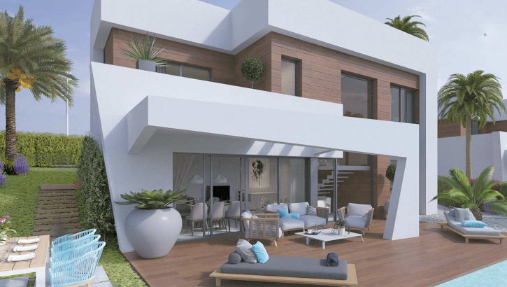 Hermosas villas de nueva construccion en Benidorm