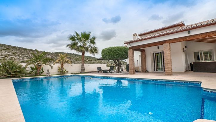 Groundfloor Villa with pool in Benitachell