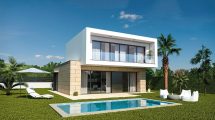 Luxury villas at the golf court in San Javier