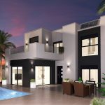 Amazing new construction villas with pool in Quesada