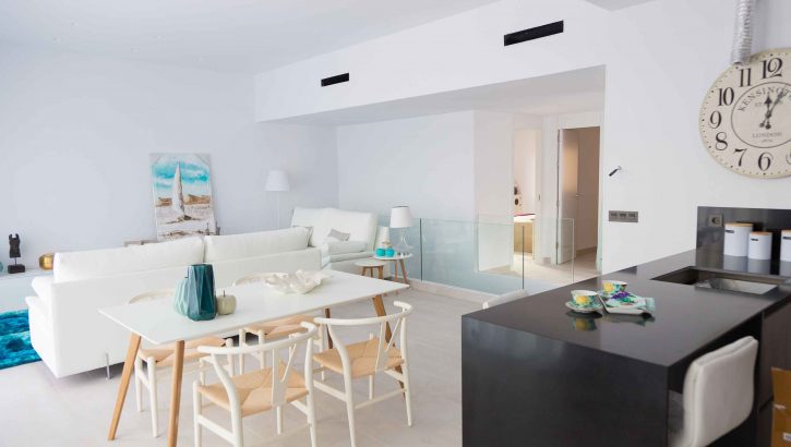 New construction villas with pool in Benidorm Costa Blanca