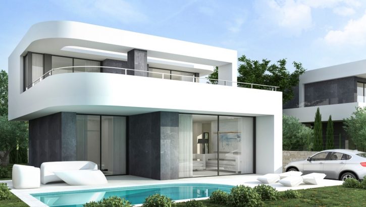 Delightful modern villas in Denia with pool