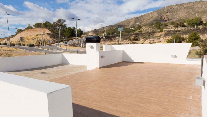 New construction villas with pool in Benidorm Costa Blanca