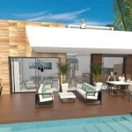 New construction villas with pool in Benidorm Costa Blanca