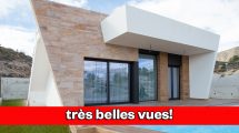 Nouvelles villas avec vues et piscine à Benidorm