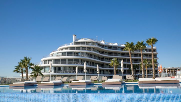 Apartments with sea view at Arenales del Sol