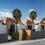 New built townhouses in Villamartin