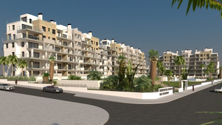 Des appartements près du mer à Mil Palmeras