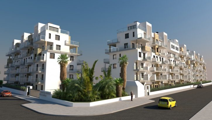 Apartments near the beach in Mil Palmeras