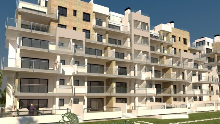 Des appartements près du mer à Mil Palmeras