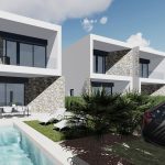Villas nuevas con piscina en Benijofar