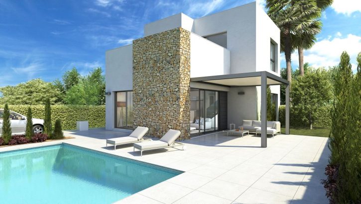 Nouvelles villas chics avec piscine à Quesada