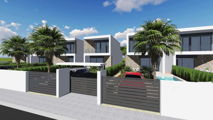 Nouvelles villas modèrnes avec piscine à Benijofar