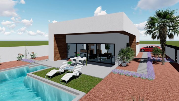 Lovely detached new construction villas in La Marina