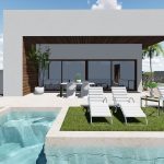 Des villas nouvelles à La Marina avec piscine