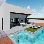 Des villas nouvelles à La Marina avec piscine