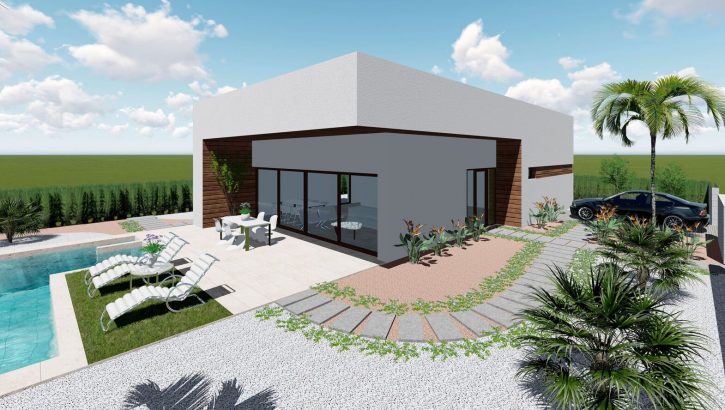 Lovely detached new construction villas in La Marina