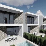 Villas nuevas con piscina en Benijofar