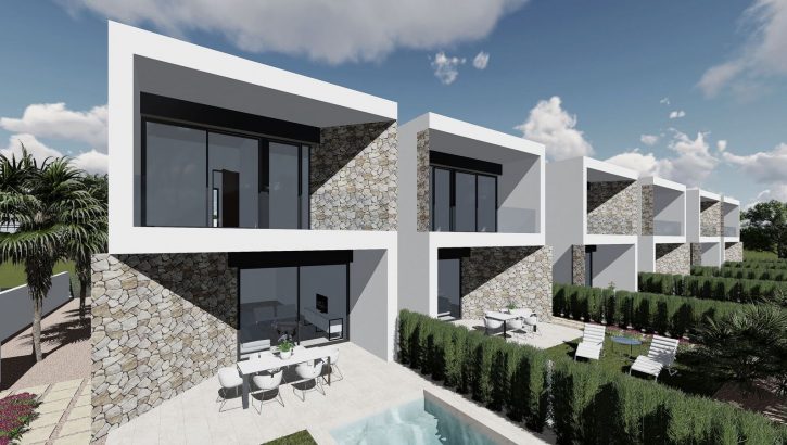 Nouvelles villas modèrnes avec piscine à Benijofar