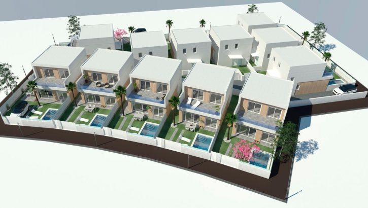 Villas nuevas en San Pedro del Pinatar