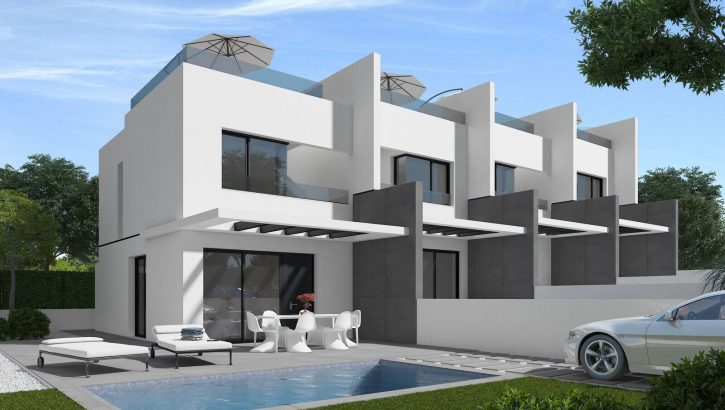 Neubau Reihenhäuser in Orihuela Costa