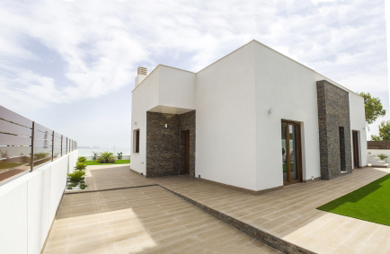 Moderne Villen mit Meerblick in Polop
