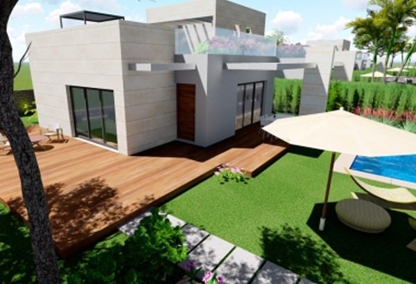 New duplexes with private pool in Polop