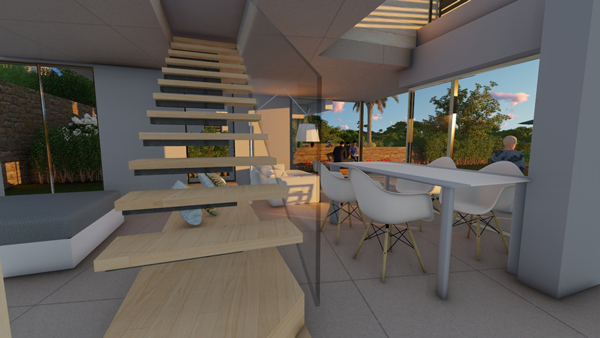 Amplias villas con vistas y piscina en Polop
