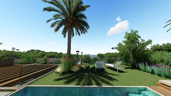 Huge villas with pool and views in Polop