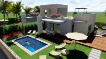 New duplexes with private pool in Polop