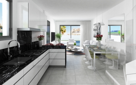 Nuevas casas adosadas en Torrevieja