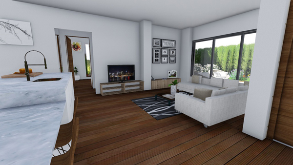 Villas modernas con vistas y piscina en Polop