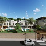 Amplias villas con vistas y piscina en Polop