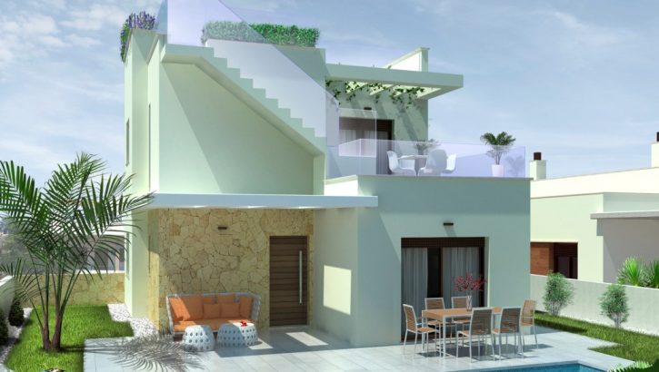 Modern new construction villas in Rojales