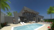 Modern luxury construction villas in Polop