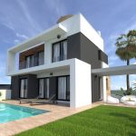 Modern villas in Lomas de Cabo Roig