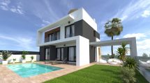 Villas modernas en Lomas de Cabo Roig